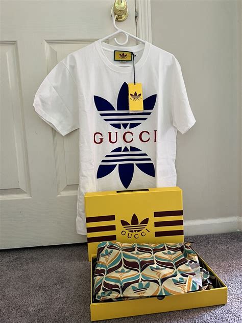 gucci adidas green shirt|gucci adidas originals.